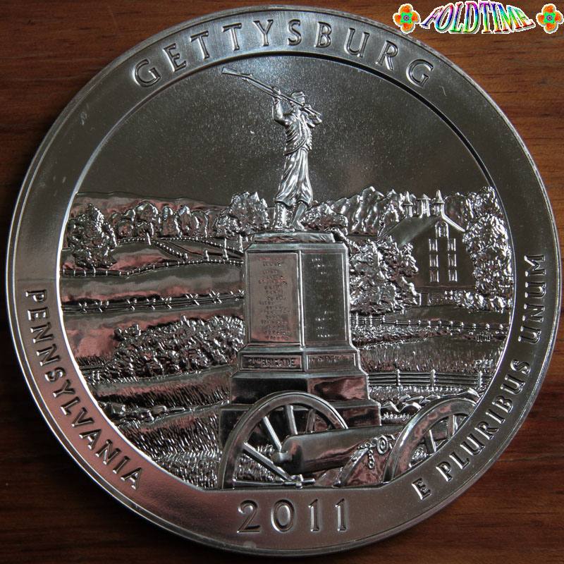5 oz Silver ATB – Gettysburg