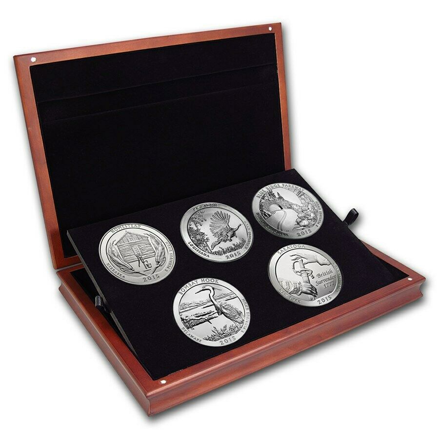 5 oz Silver ATB – Complete Set - Presentation case not included