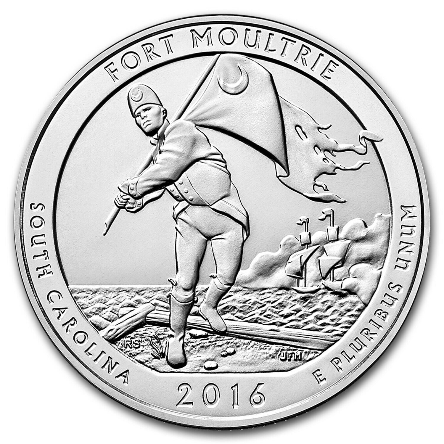 5 oz Silver ATB – Fort Moultrie