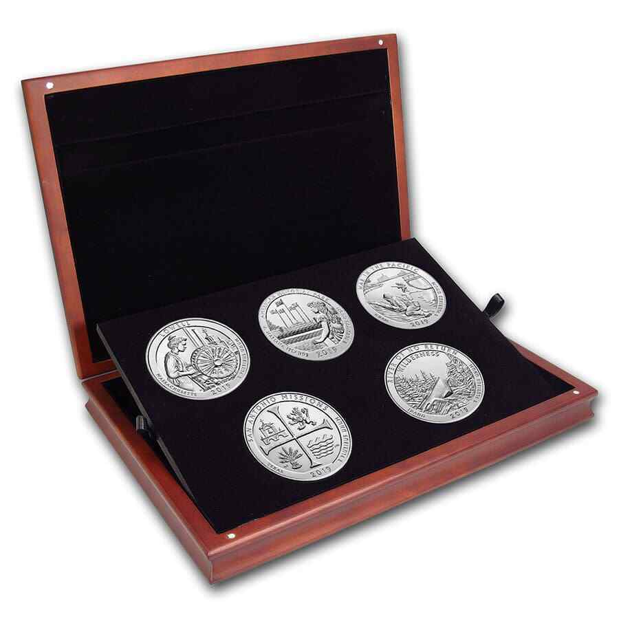 5 oz Silver ATB – 2019 Complete Set - Presentation case not included