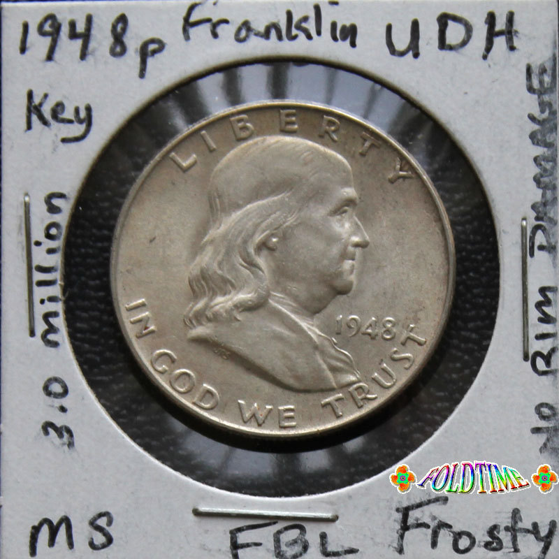 Franklin Half Dollar — 1948-P (BU)