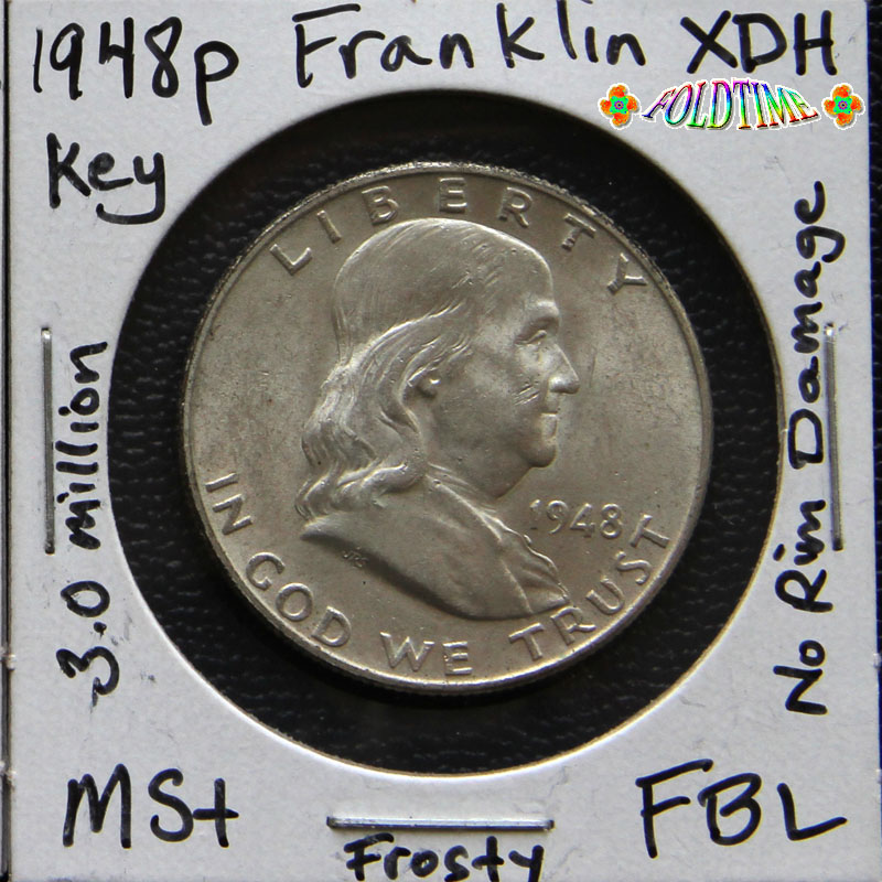 Franklin Half Dollar — 1948-P (BU)