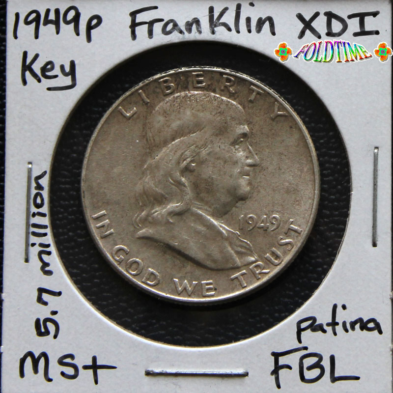 Franklin Half Dollar — 1949-P (BU)