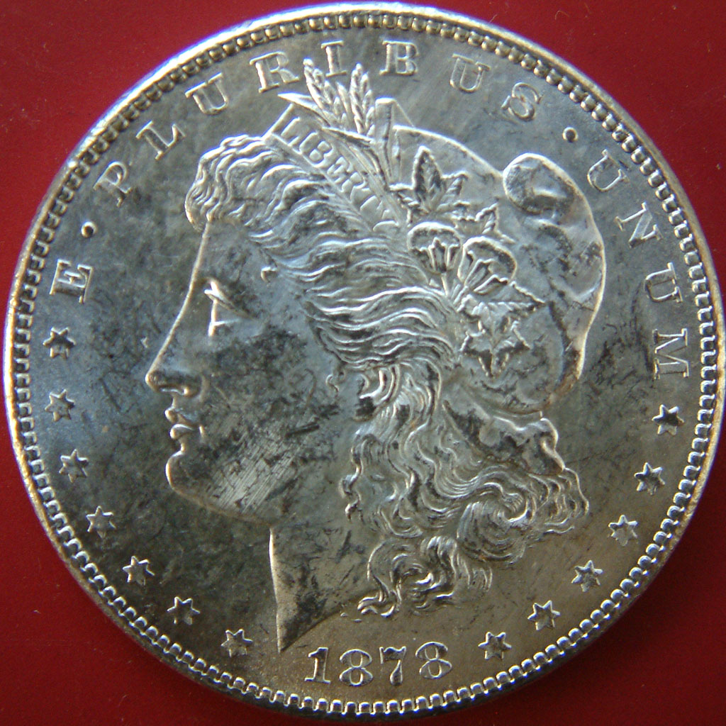 Morgan Dollar — 1878-S (BU)