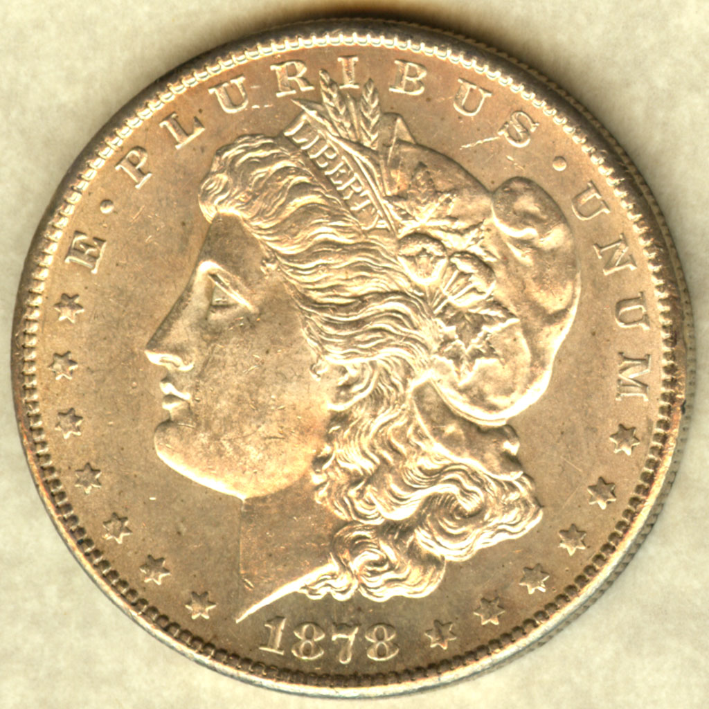 Morgan Dollar — 1878-S (BU)