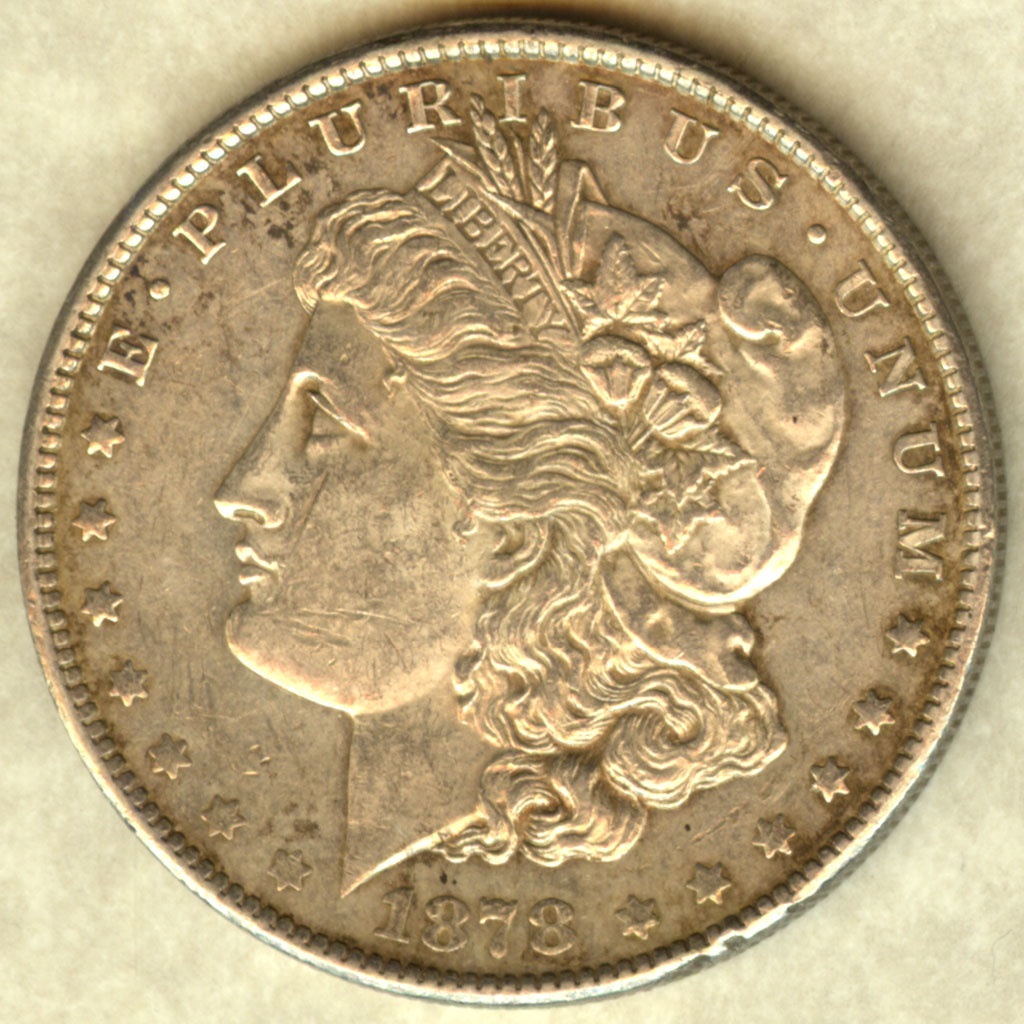 Morgan Dollar — 1878-S (AU)