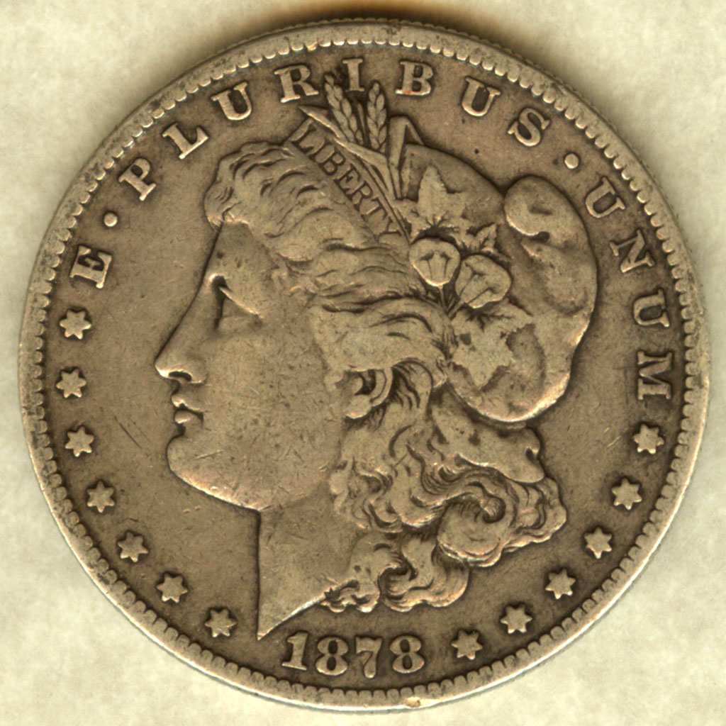 Morgan Dollar — 1878-S (VF)