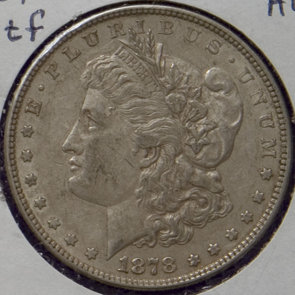Morgan Dollar — 1878-8-tf (AU)