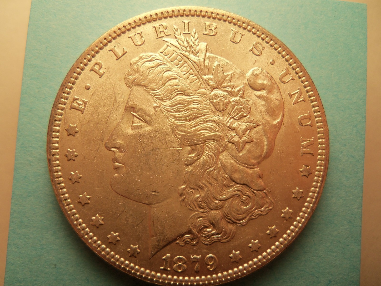 Morgan Dollar — 1879-P (AU)