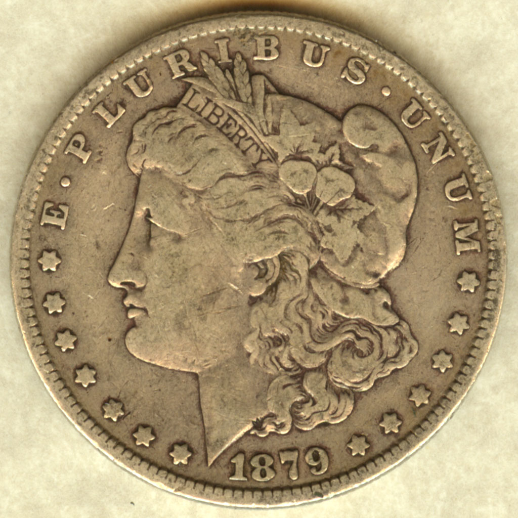 Morgan Dollar — 1879-O (VF)