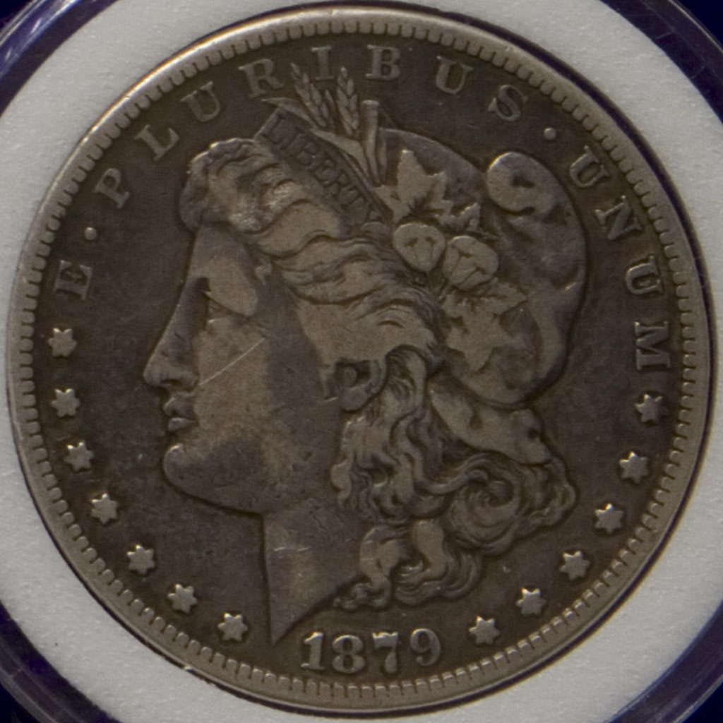 Morgan Dollar — 1879-CC (VF)