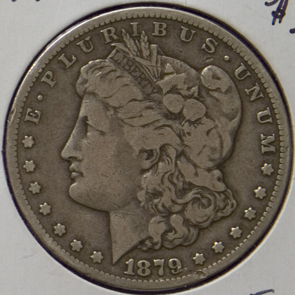 Morgan Dollar — 1879-CC (VF)