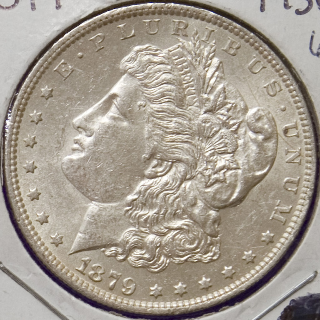 Morgan Dollar — 1879-O/CC (AU)