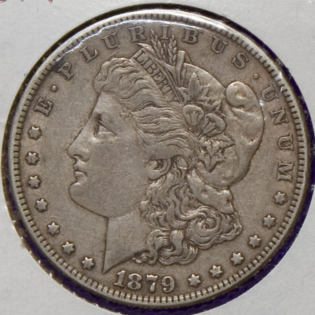 Morgan Dollar — 1879-P (XF)