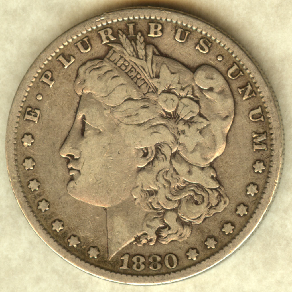 Morgan Dollar — 1880-P (VF)