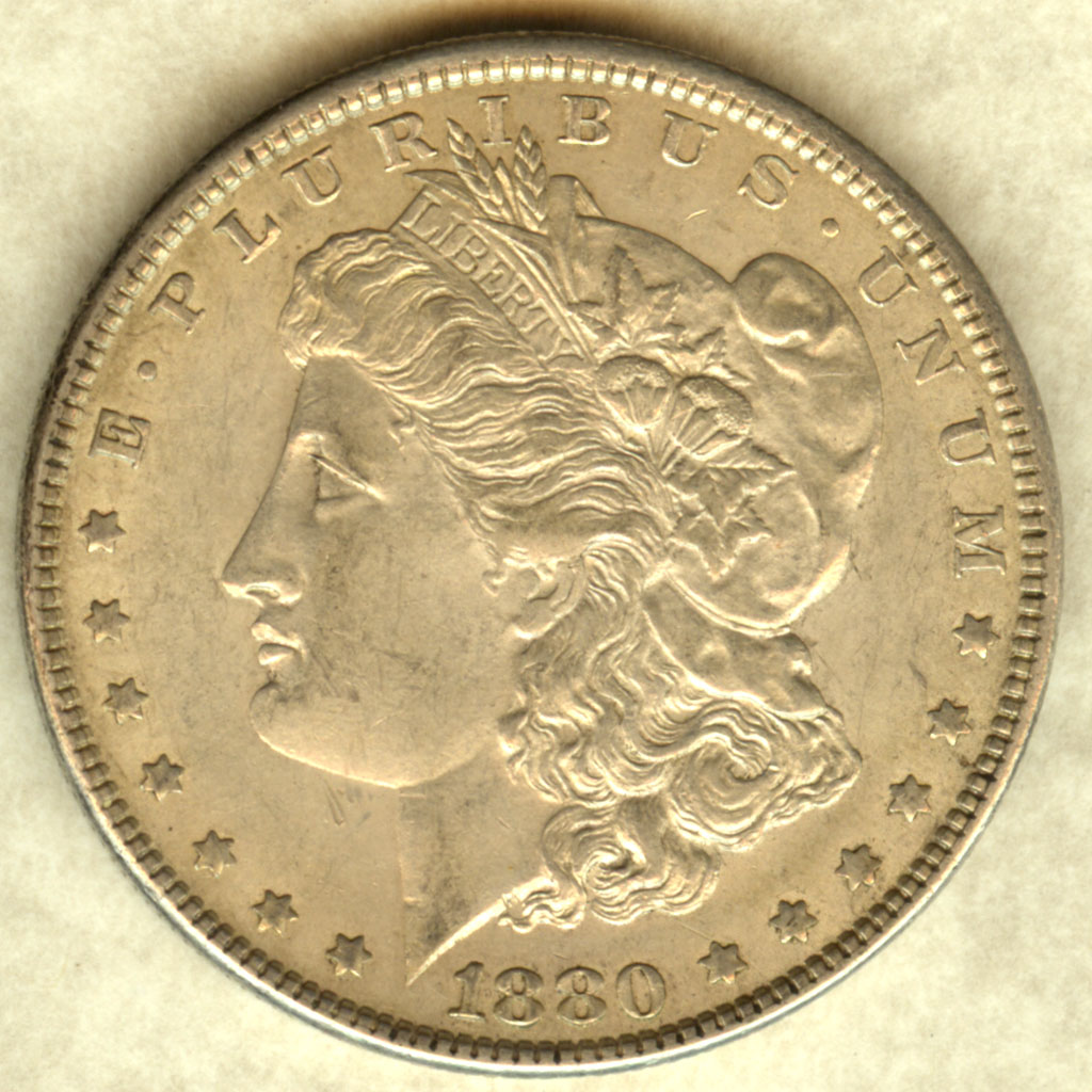 Morgan Dollar — 1880-P (AU)