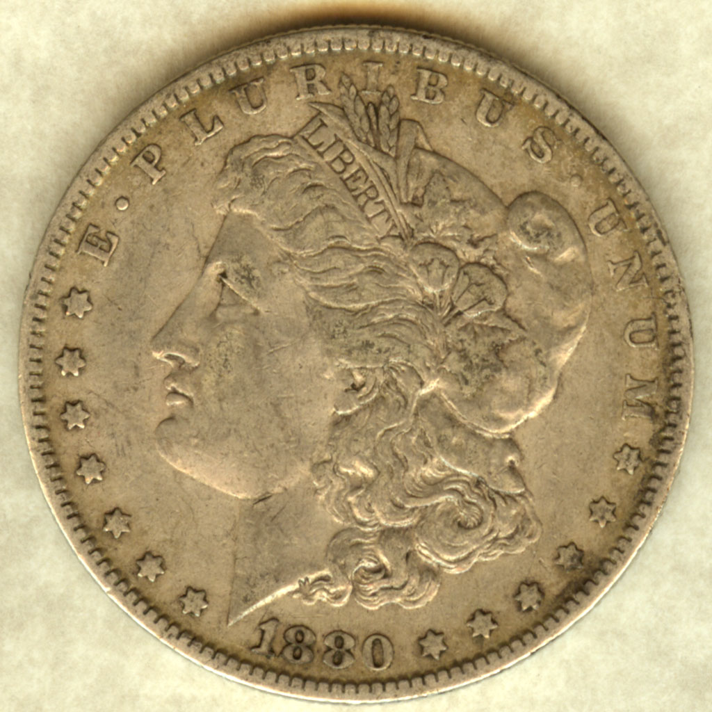 Morgan Dollar — 1880-O (VF)