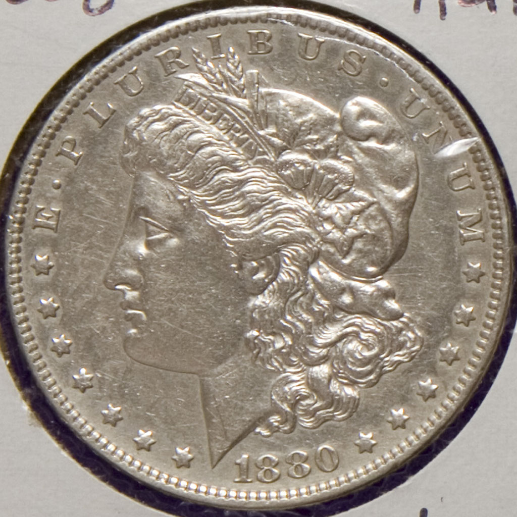 Morgan Dollar — 1880-O (AU)