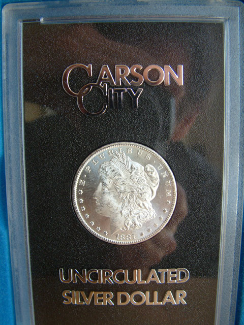 Morgan Dollar — 1881-CC (MS-GSA)