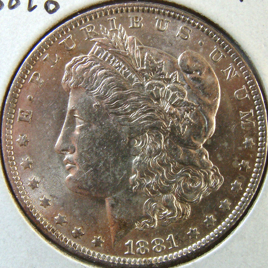 Morgan Dollar — 1881-O (BU)