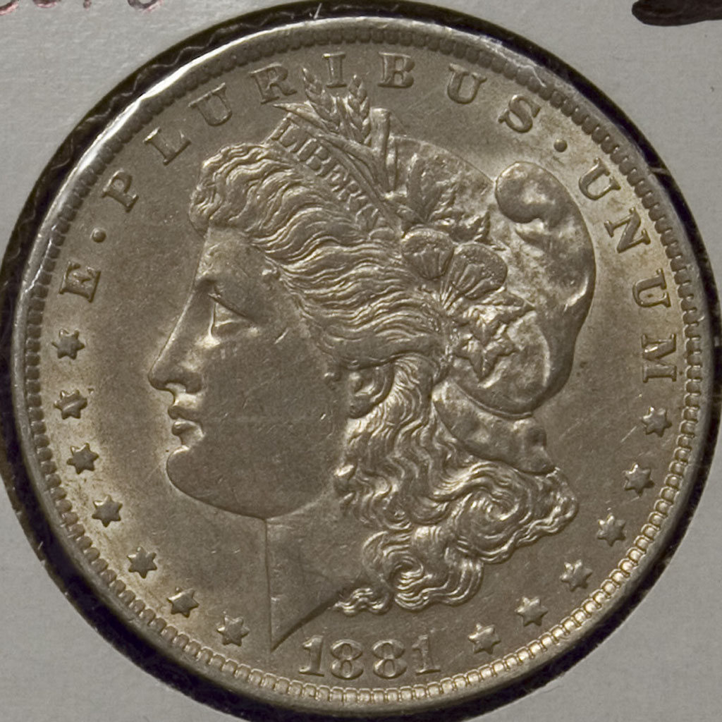 Morgan Dollar — 1881-O (AU)