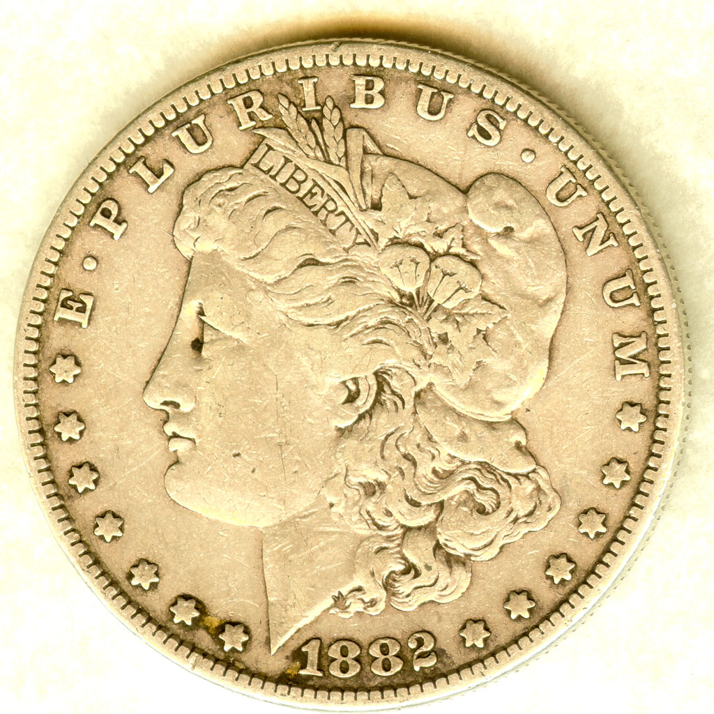 Morgan Dollar — 1882-P (VF)