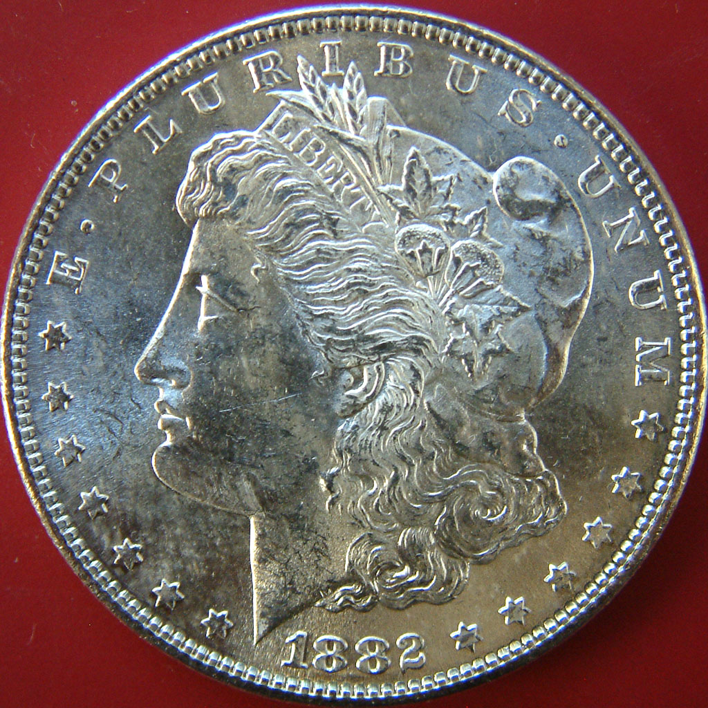 Morgan Dollar — 1882-S (BU)