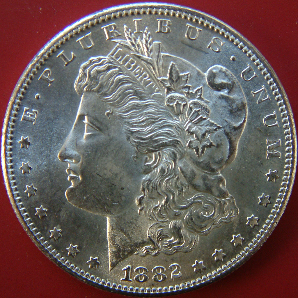 Morgan Dollar — 1882-S (BU)