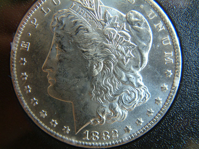 Morgan Dollar — 1882-CC-GSA (MS)