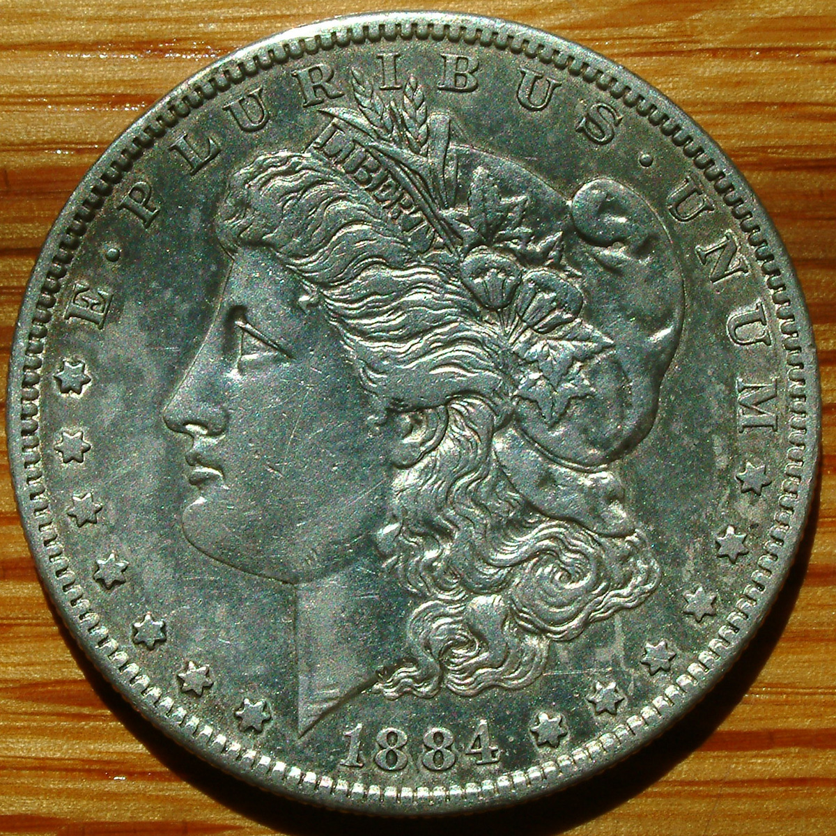 Morgan Dollar — 1884-S (AU)
