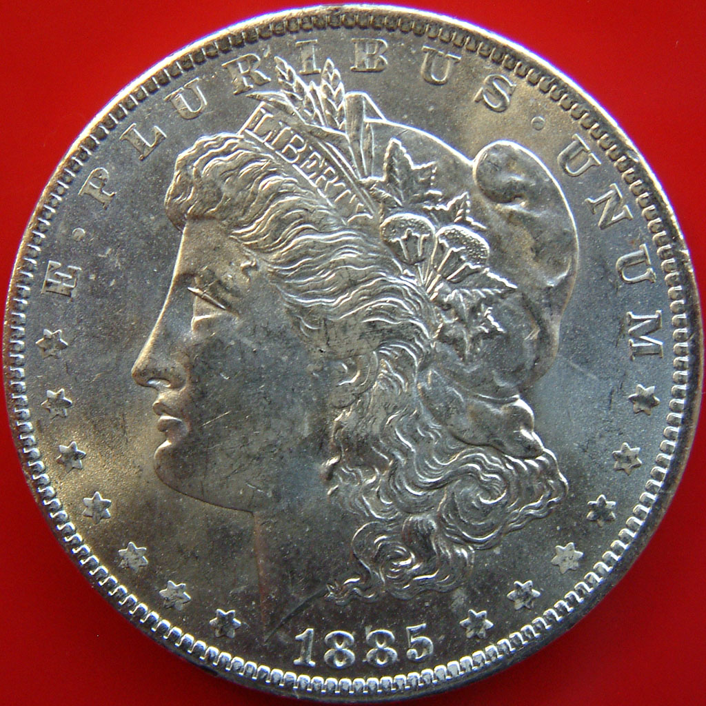 Morgan Dollar — 1885-O (BU)