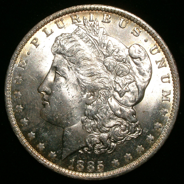 Morgan Dollar — 1885-O (BU)