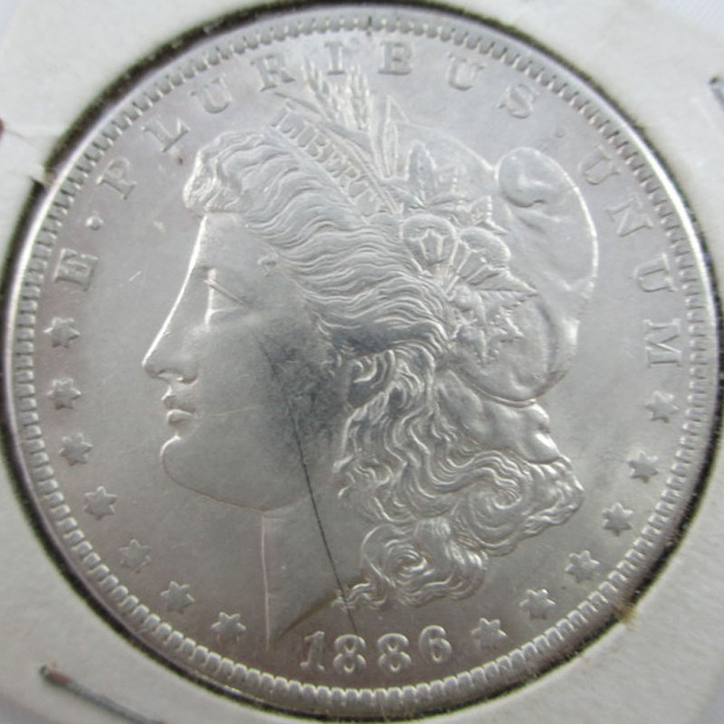 Morgan Dollar — 1886-O (BU)