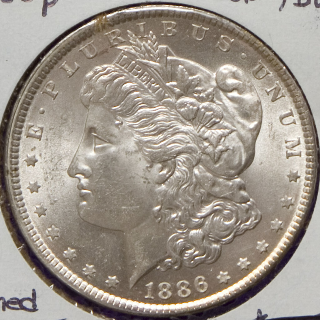 Morgan Dollar — 1886-P (BU)