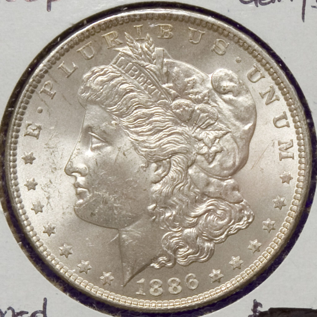 Morgan Dollar — 1886-P (BU)
