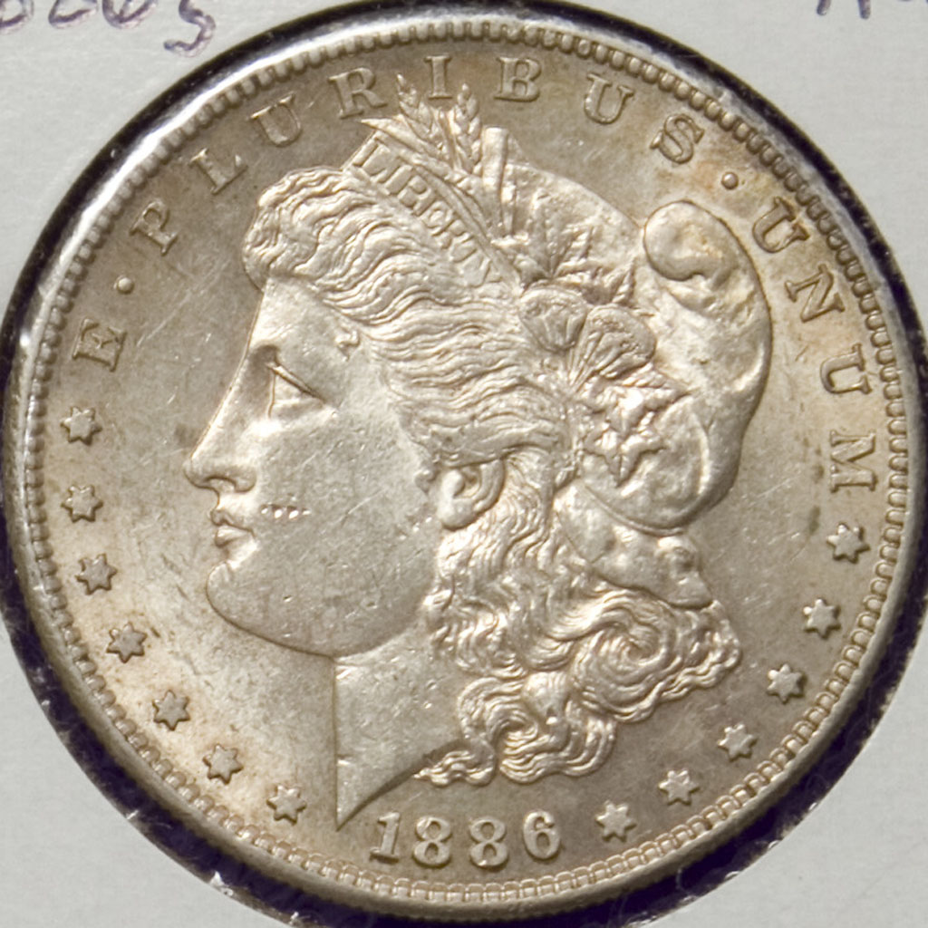 Morgan Dollar — 1886-S (BU)