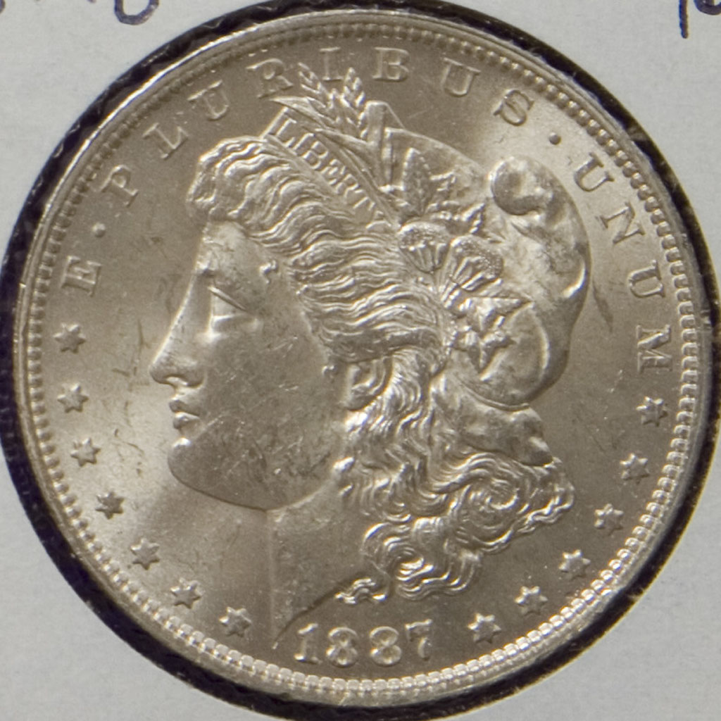 Morgan Dollar — 1887-O (BU)