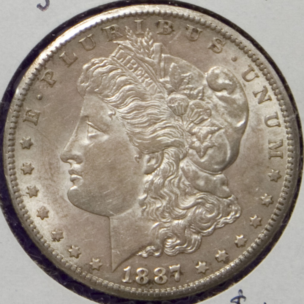 Morgan Dollar — 1887-S (BU)