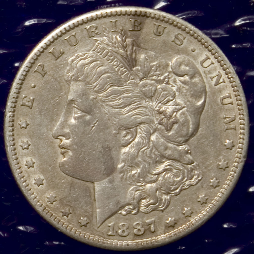 Morgan Dollar — 1887-S (AU)