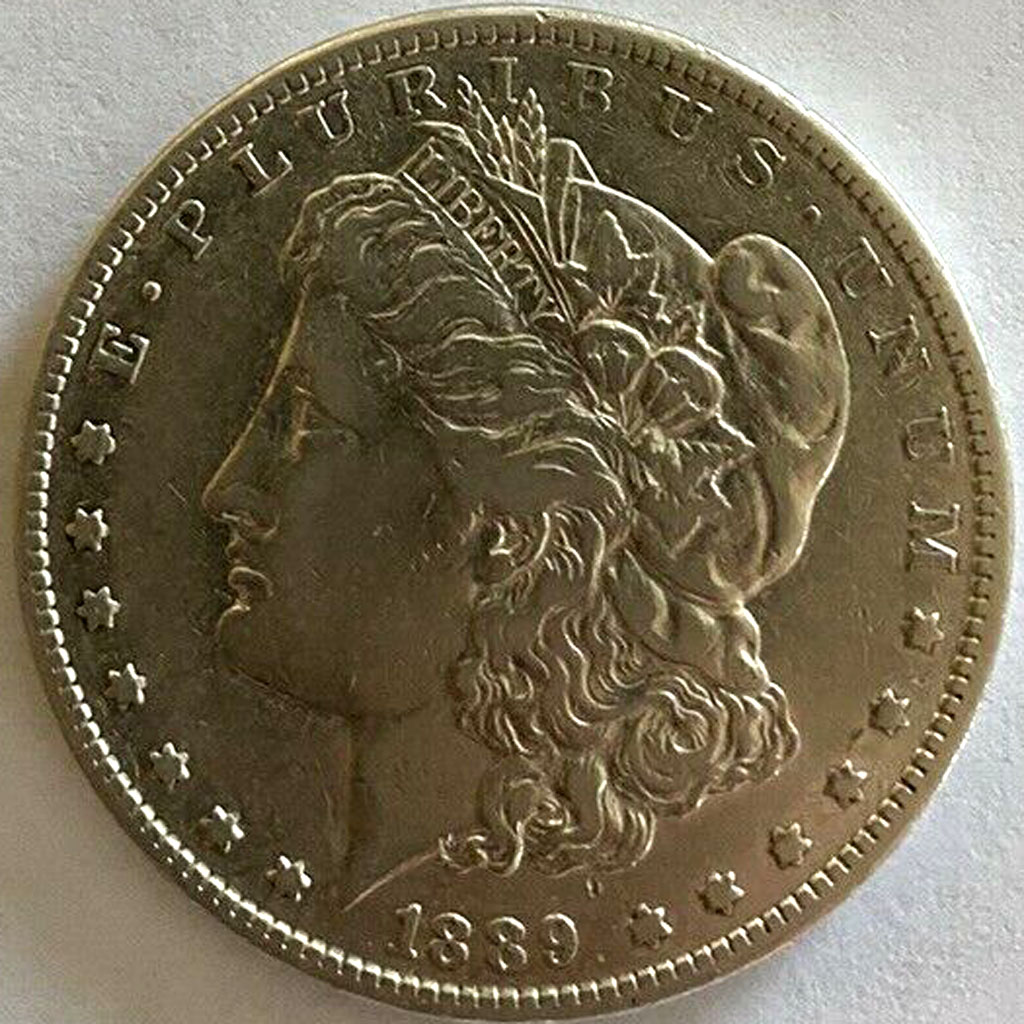 Morgan Dollar — 1889-CC (AU)