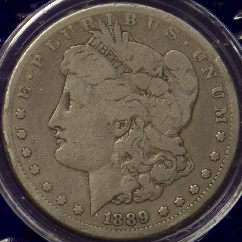 Morgan Dollar — 1889-CC (VF)