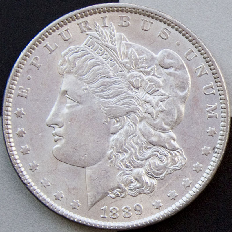 Morgan Dollar — 1889-P (BU)