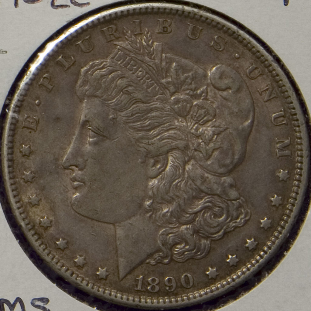 Morgan Dollar — 1890-CC (AU)