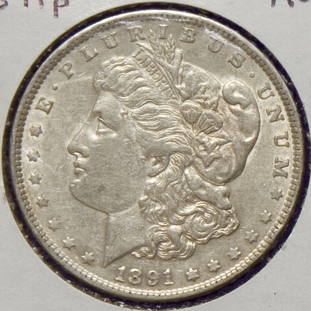 Morgan Dollar — 1891-P (AU)