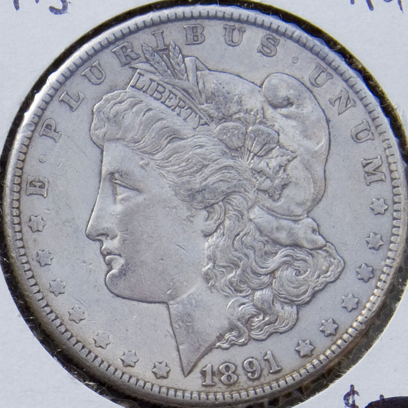 Morgan Dollar — 1891-S (XF)