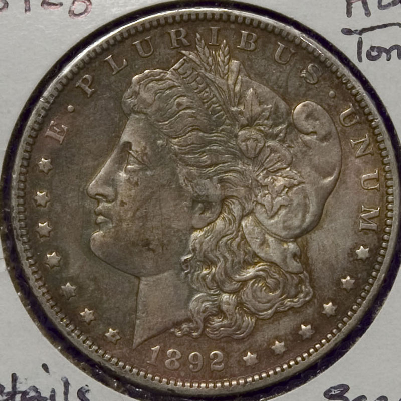 Morgan Dollar — 1892-O (AU)