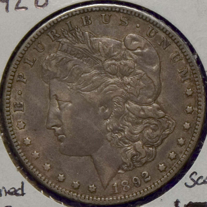 Morgan Dollar — 1892-O (XF)