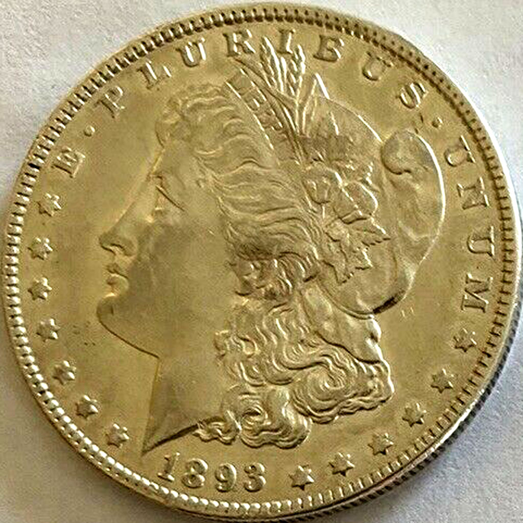 Morgan Dollar — 1893-O (AU)