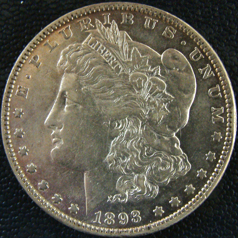 Morgan Dollar — 1893-P (AU)