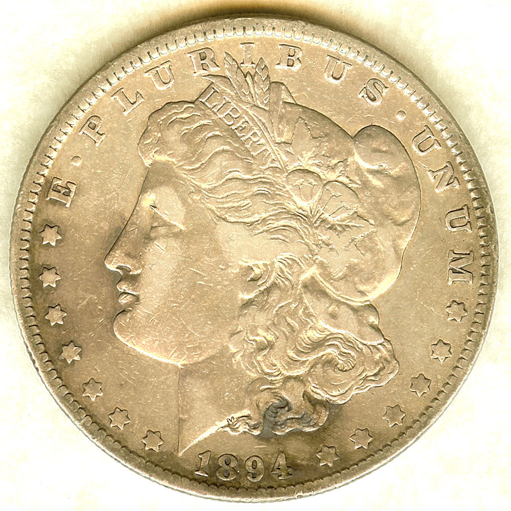 Morgan Dollar — 1894-O (XF)